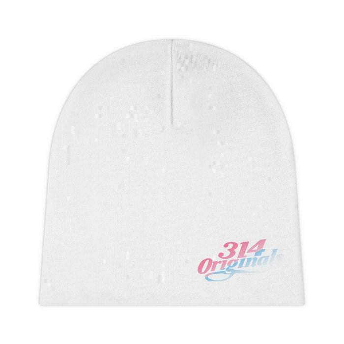 Baby Beanie — 314 Original Retro Script Newborn Hat - 314 Originals