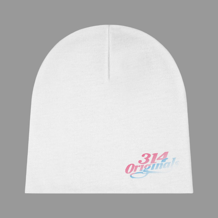 Baby Beanie — 314 Original Retro Script Newborn Hat - 314 Originals