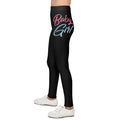 Baby Girl Pastel Script Kids' Printed Leggings - 314 Originals