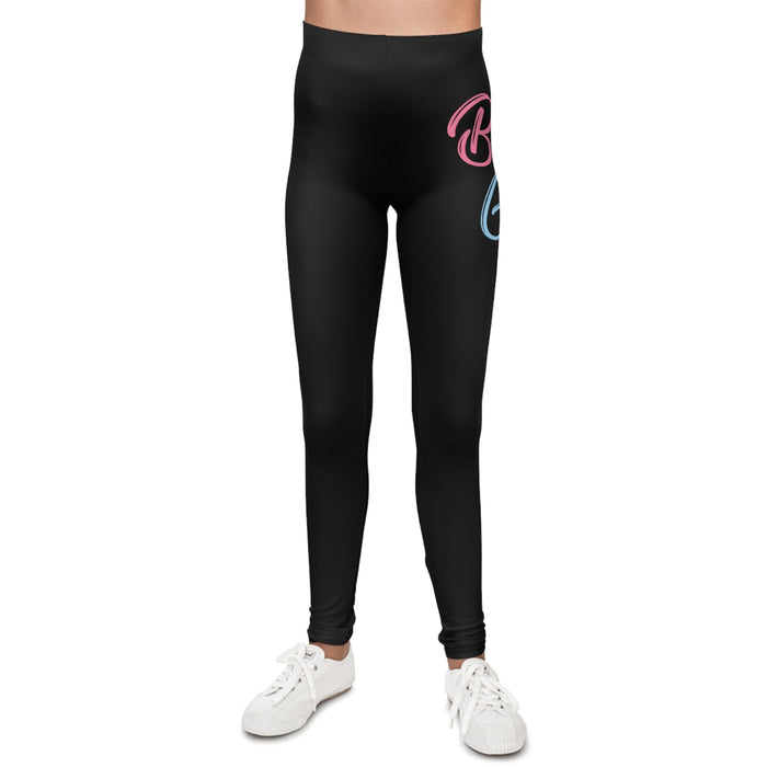 Baby Girl Pastel Script Kids' Printed Leggings - 314 Originals