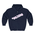 Baddie Pink Script Zip Hoodie — Trendy Streetwear Graphic Hoodie - 314 Originals