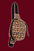 BAGGU Wavy Check Sling Bag