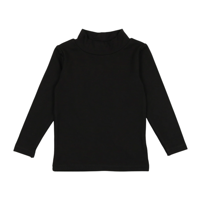 Bamboo Mockneck - Black