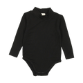 Bamboo Mockneck Onesie - Black