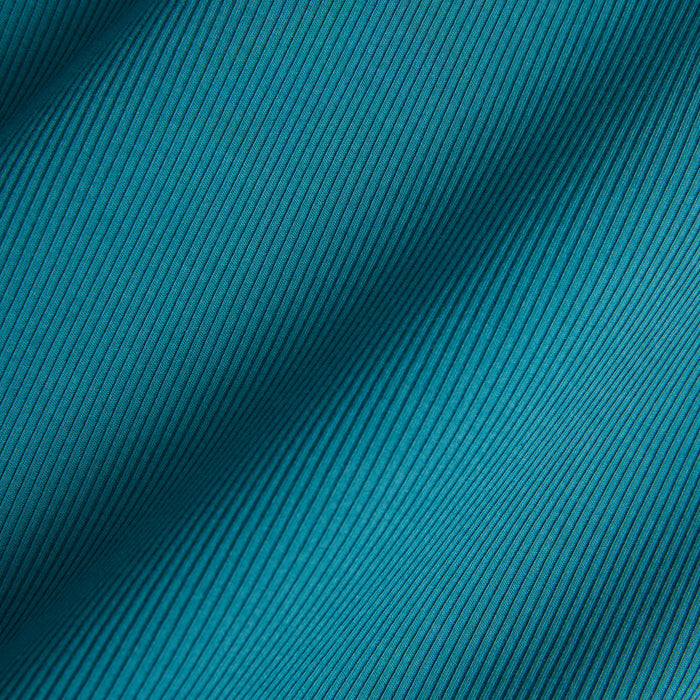 Bamboo Rib Boy Shorts - Teal Time