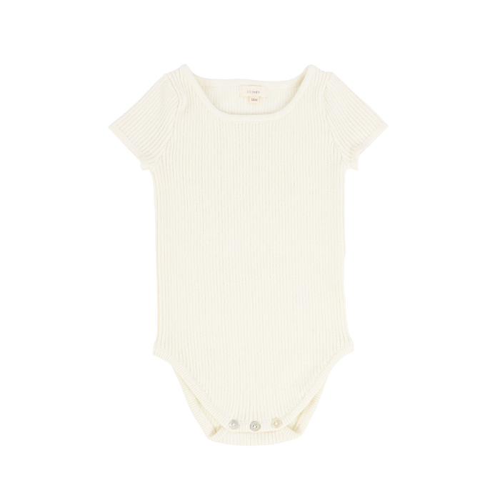 Basic Knit Short Sleeve Onesie
