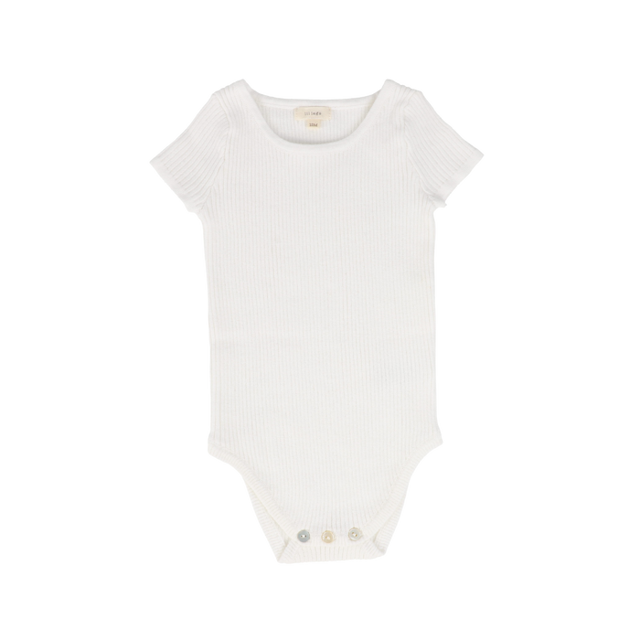 Basic Knit Short Sleeve Onesie