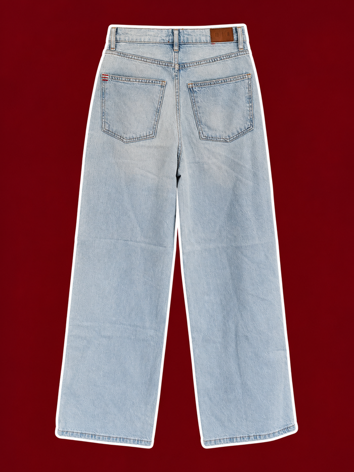 BDG High & Wide Light Wash Jeans
