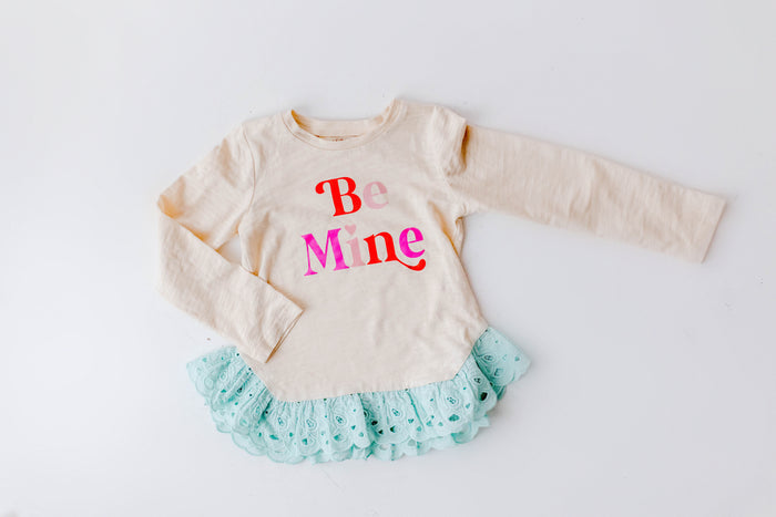 Be Mine Ruffle Knit Top