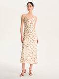 Belle Dress  in Yellow Floral