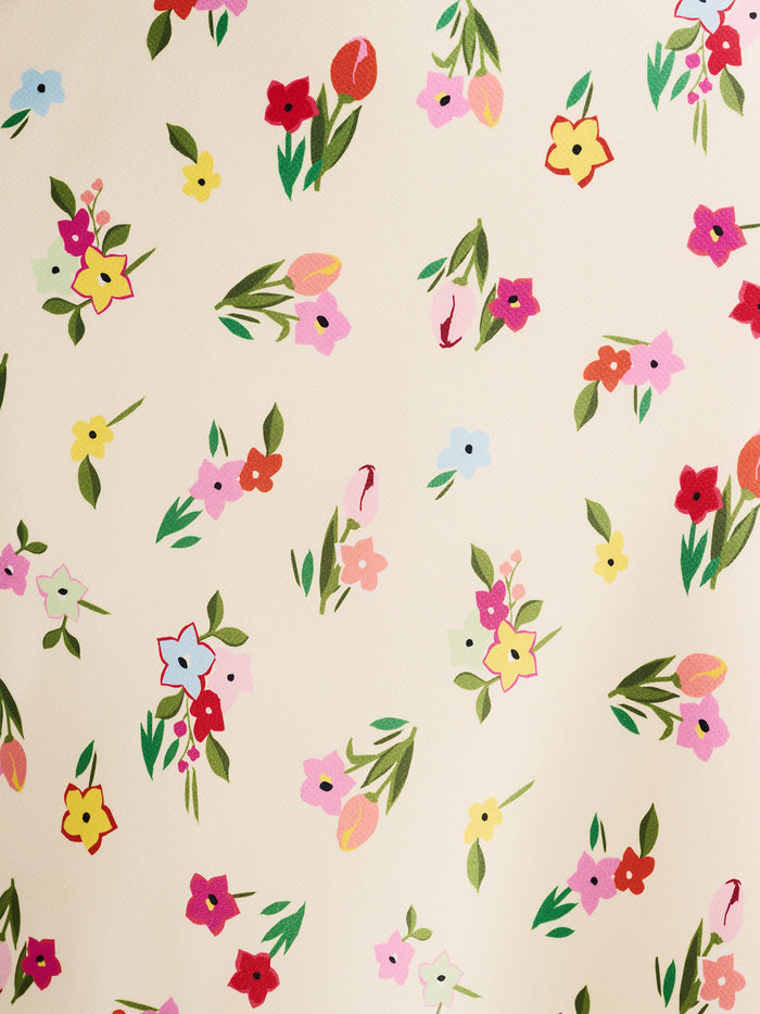 Belle Dress  in Yellow Floral