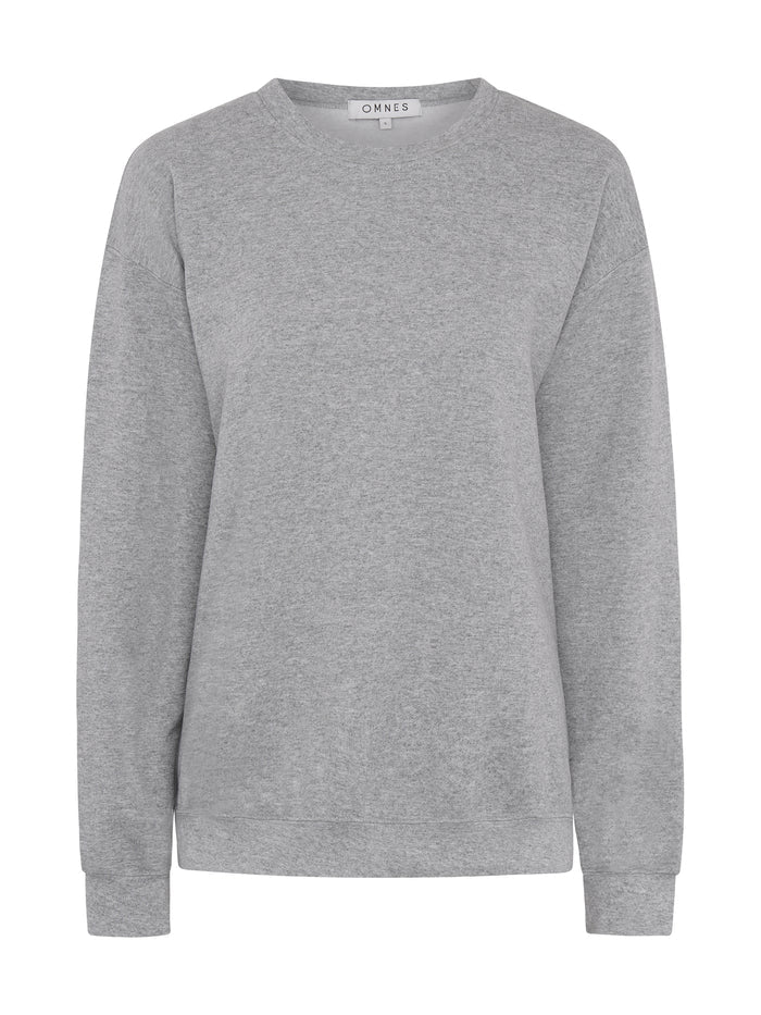 Billie Sweatshirt in Grey Marl