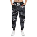 Black Camo 314 Originals Athletic Joggers – Retro Script Logo Sweatpants - 314 Originals