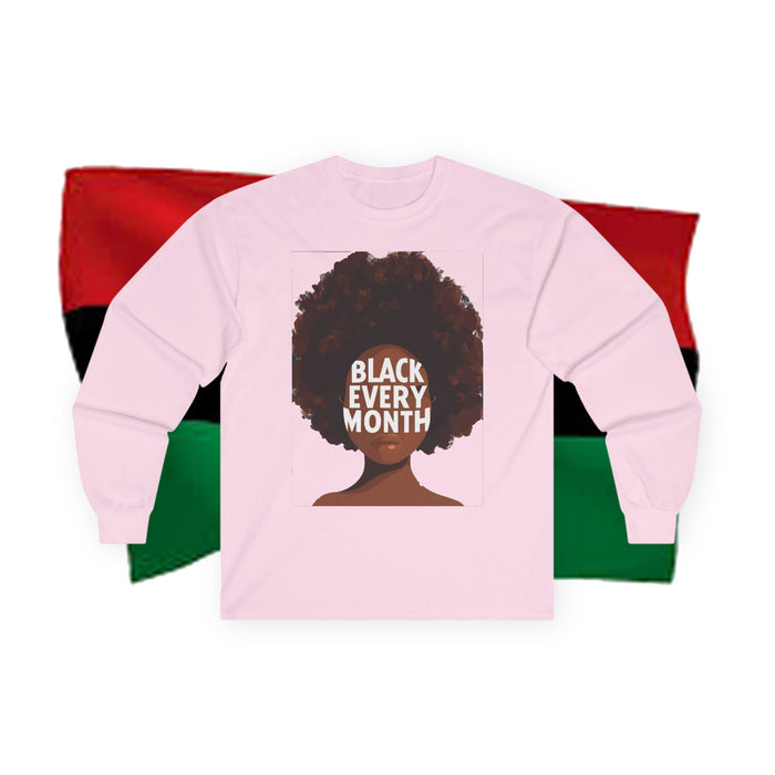 Black Every Month Long Sleeve Tee - 314 Originals