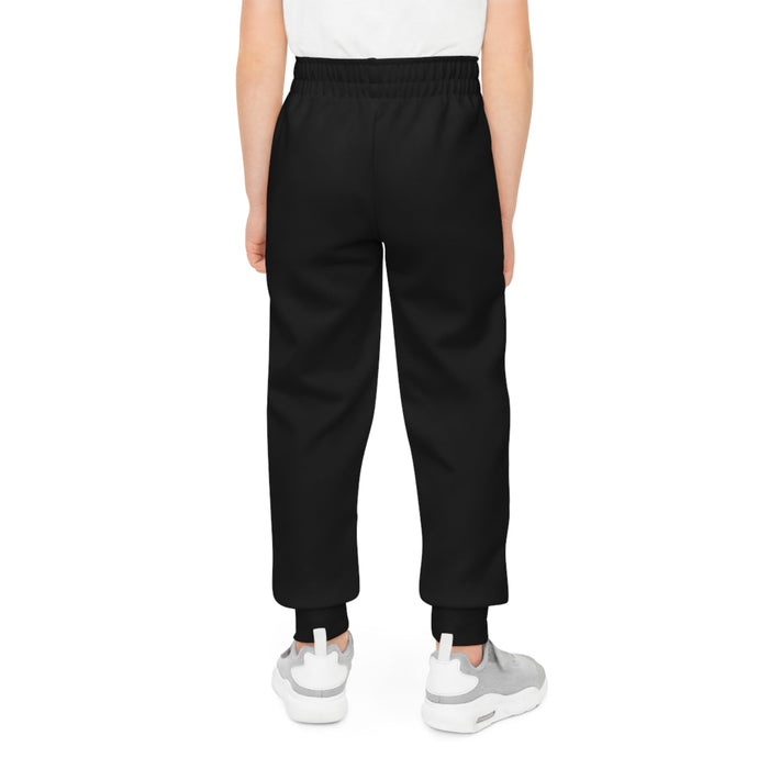 Black Youth Joggers — Red "Originals" Script Side Graphic - 314 Originals