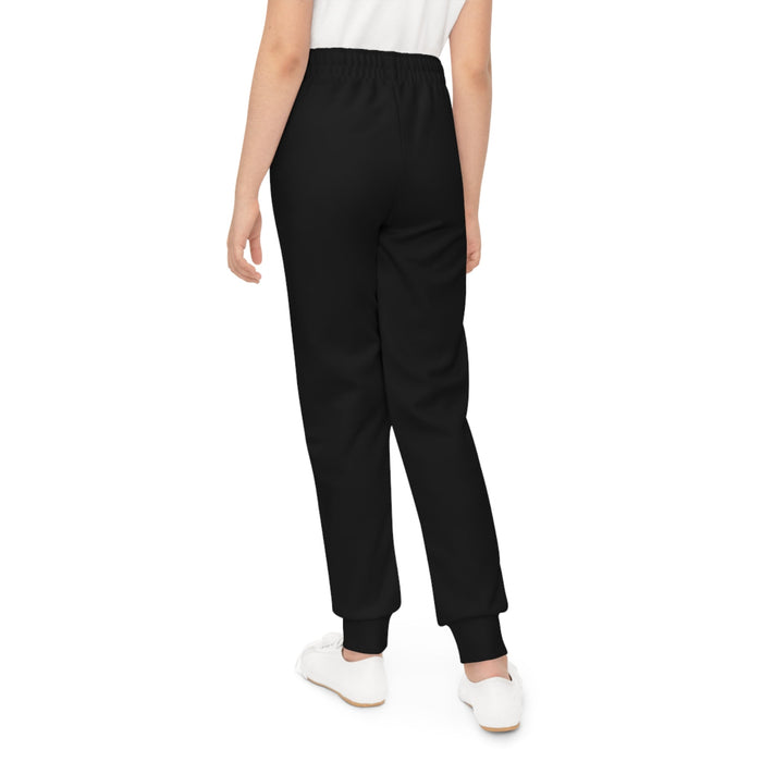 Black Youth Joggers — Red "Originals" Script Side Graphic - 314 Originals