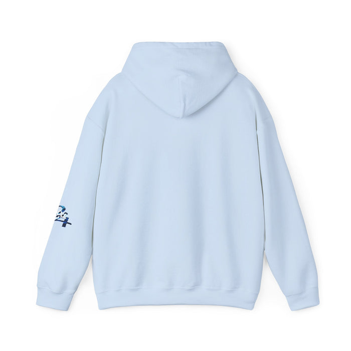 Blue Camo '314' Script Hoodie — City Pride Casual Pullover - 314 Originals
