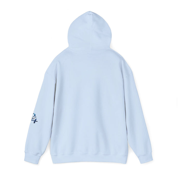 Blue Camo '314' Script Hoodie — City Pride Casual Pullover - 314 Originals