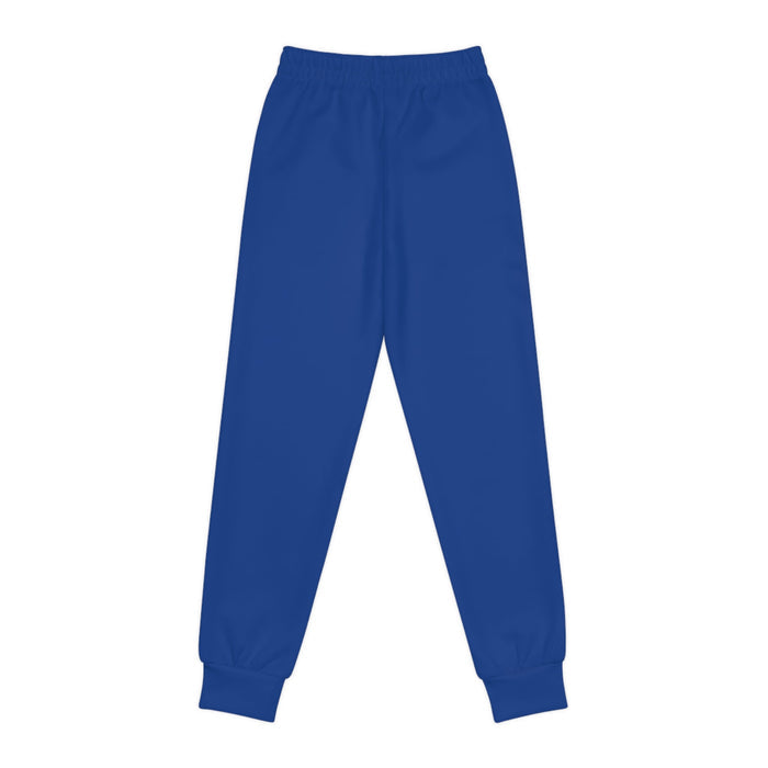 Blue Grey Youth Joggers — Red "Originals" Script Side Graphic - 314 Originals