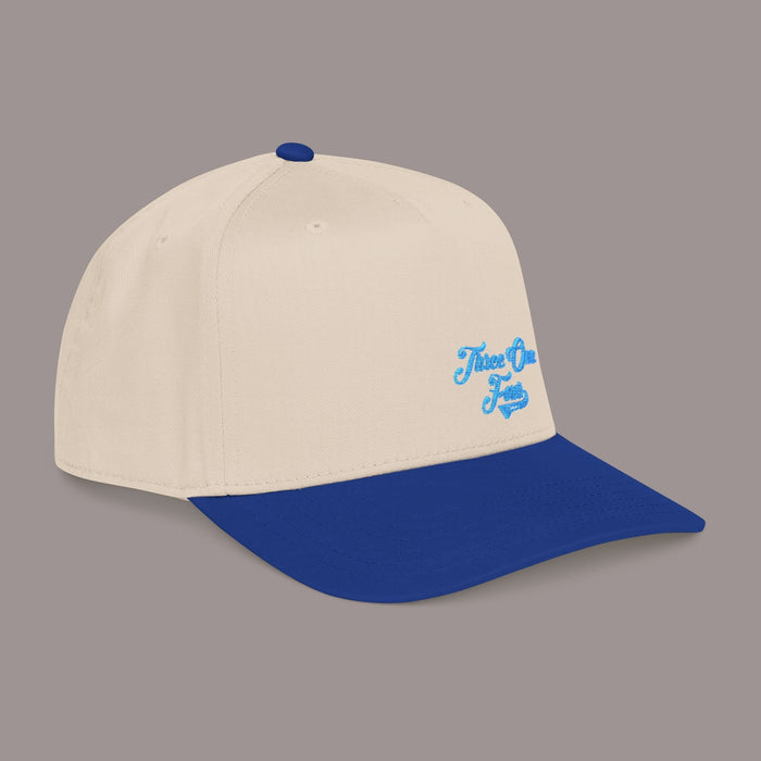 Blue Mid Profile Baseball Cap — 314 Embroidered Logo - 314 Originals