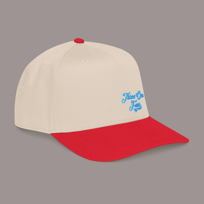 Blue Mid Profile Baseball Cap — 314 Embroidered Logo - 314 Originals