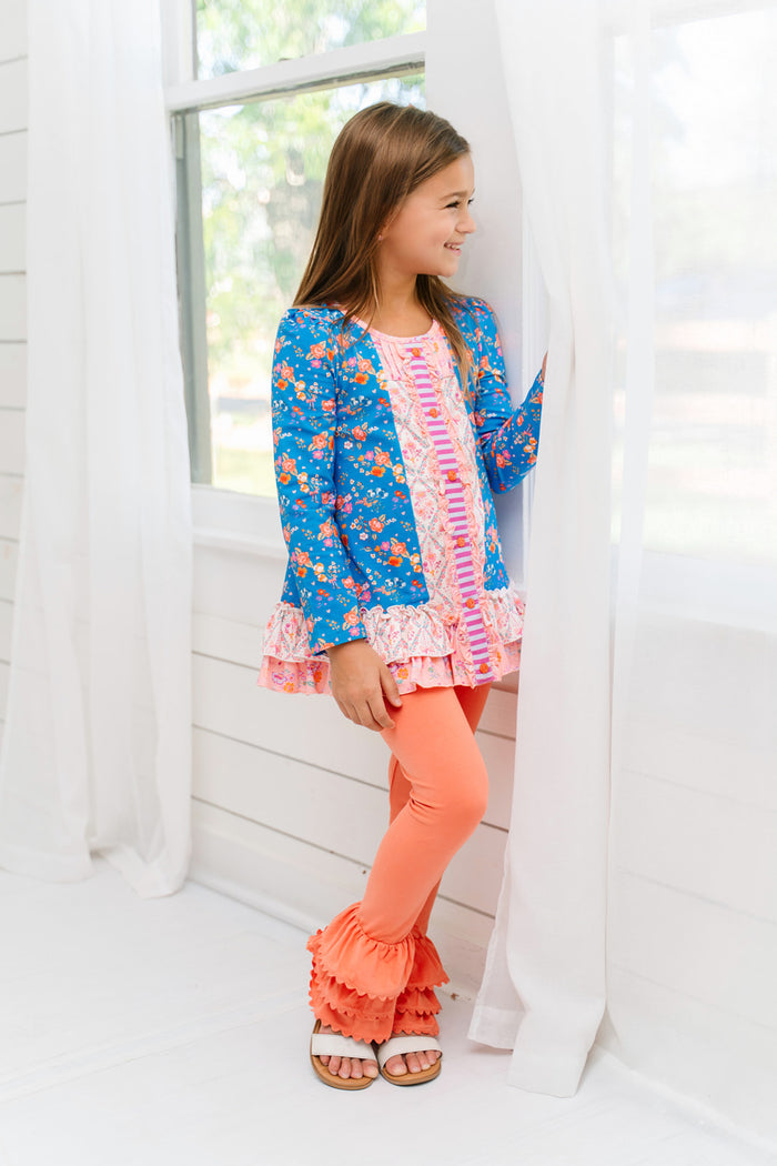 Bluebird Hollow Ruffle Tunic (Pre-Order)