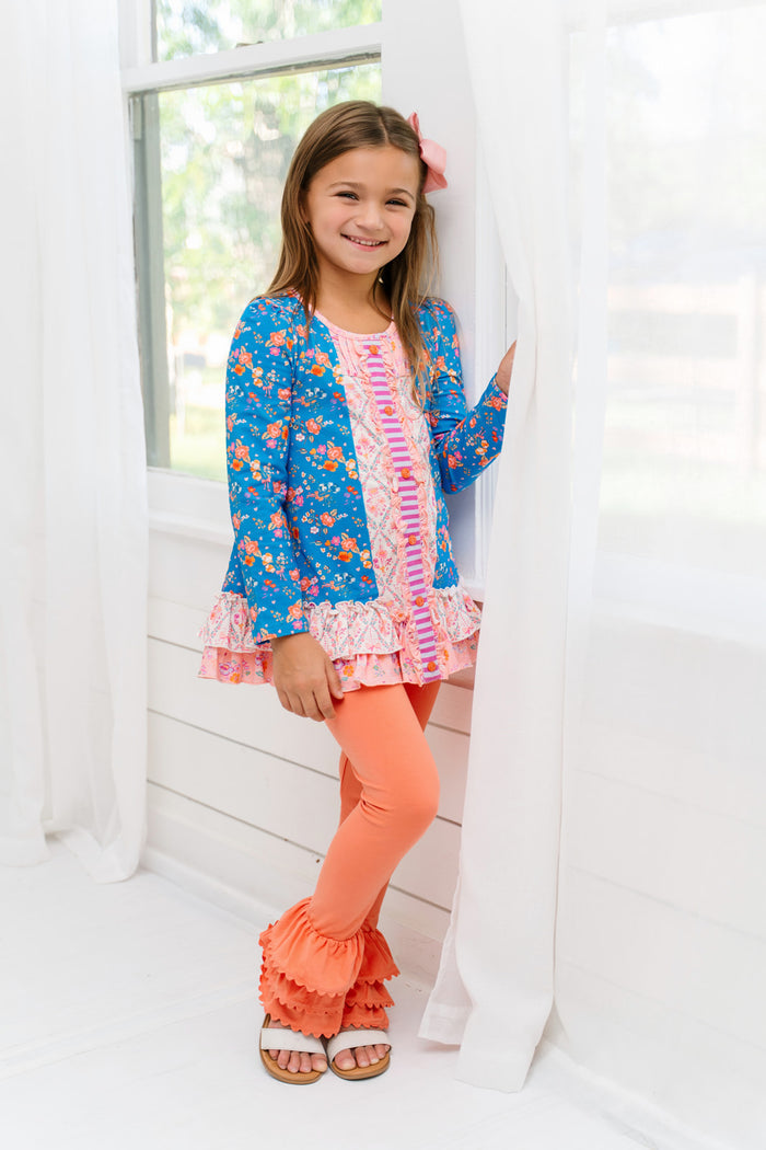 Bluebird Hollow Ruffle Tunic (Pre-Order)