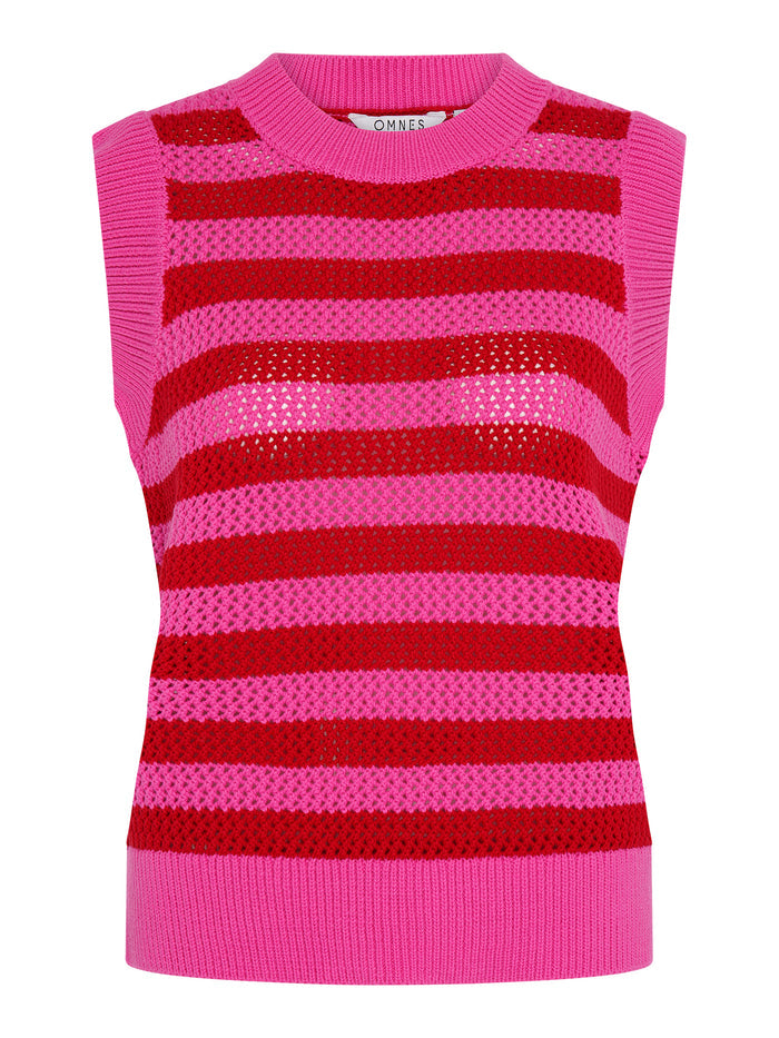 Bobbi Stripe Cotton Vest