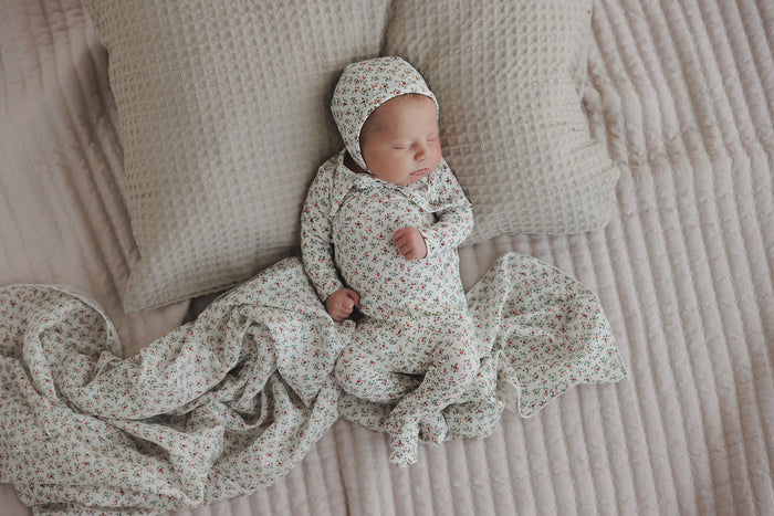 Bouquet Floral Layette Set