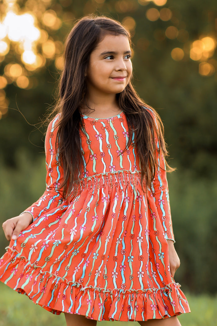 Bows In A Row Lap Dress
