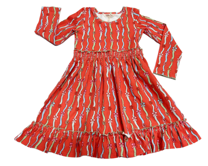 Bows In A Row Lap Dress
