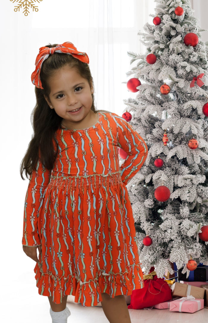Bows In A Row Lap Dress