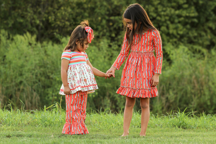 Bows In A Row Lap Dress
