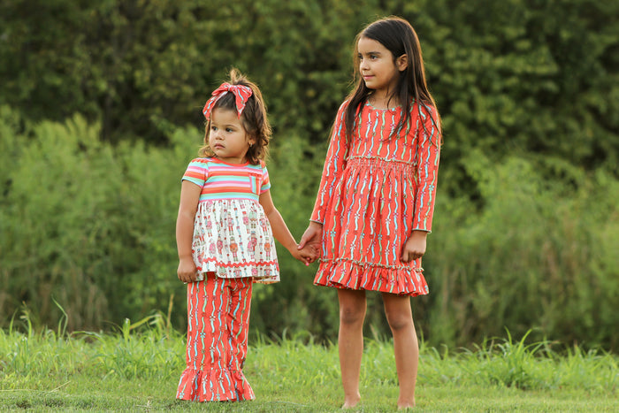 Bows In A Row Lap Dress