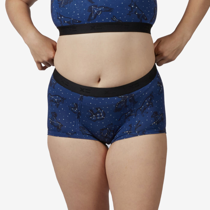 Boy Shorts - TENCEL Modal Animal Constellation