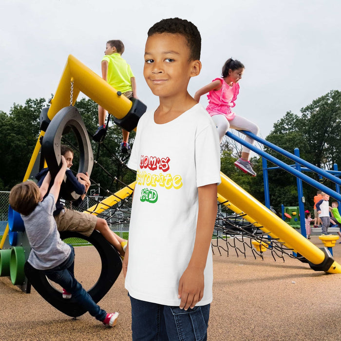 Boys "Favorite Kid" Retro Yellow & Green Graphic T-Shirt - 314 Originals
