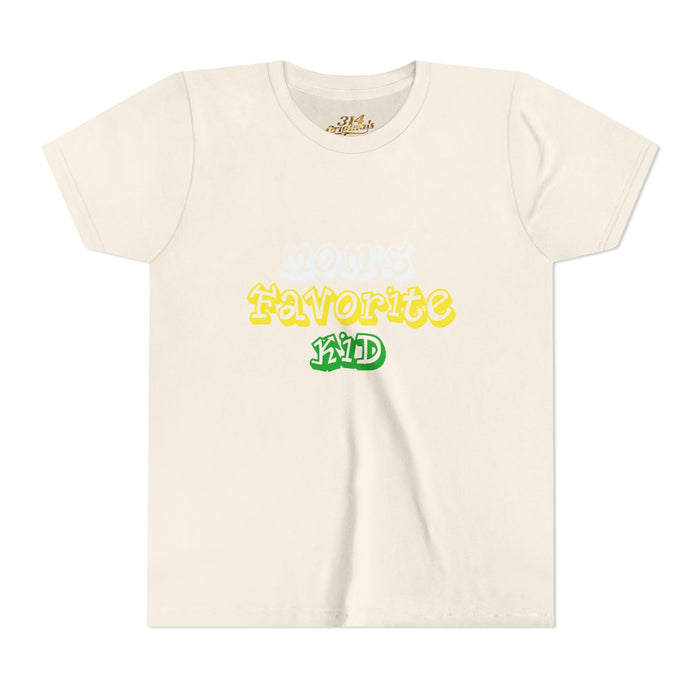 Boys "Favorite Kid" Retro Yellow & Green Graphic T-Shirt - 314 Originals