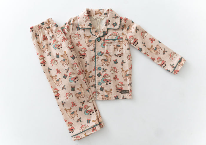 Boy's Santa Sugarplum Lounge Set