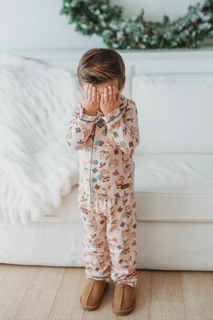 Boy's Santa Sugarplum Lounge Set