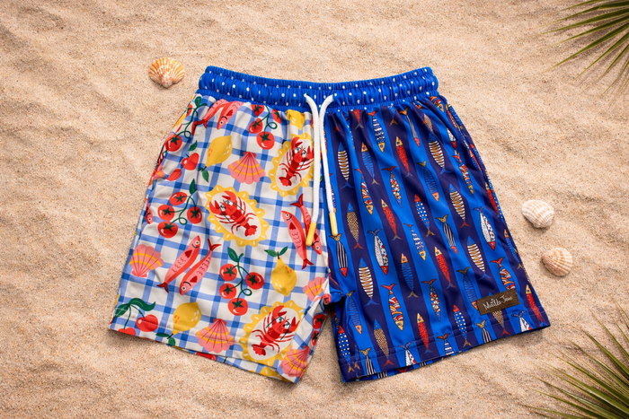 Boys Swim Trunks | Cherry Coast