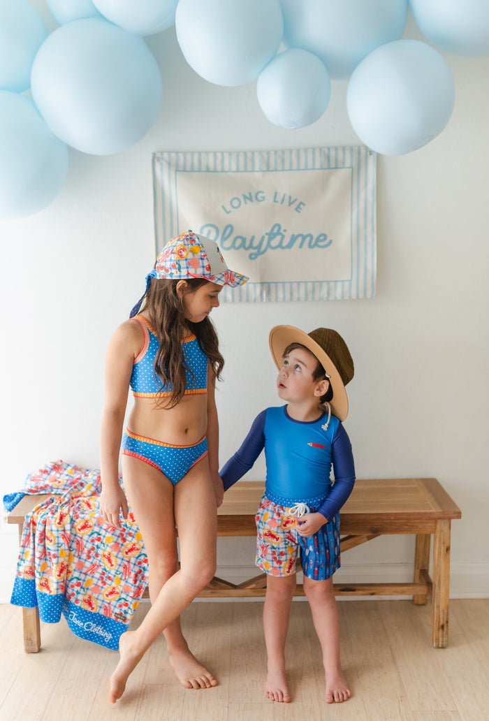 Boys Swim Trunks | Cherry Coast