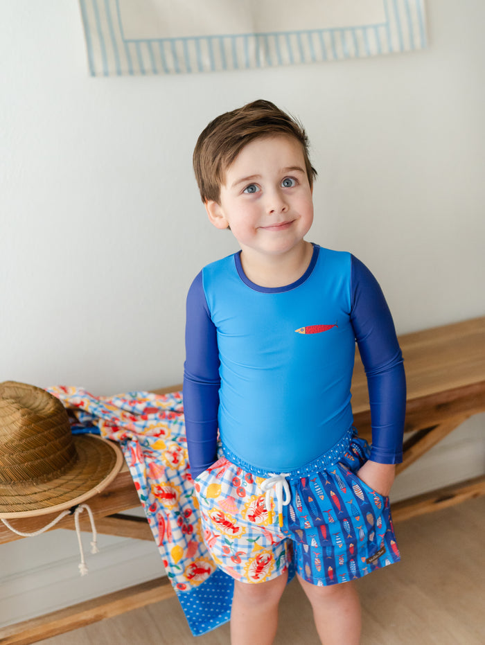 Boys Swim Trunks | Cherry Coast