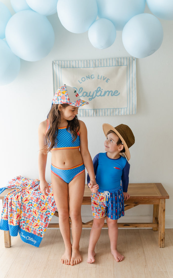 Boys Swim Trunks | Cherry Coast