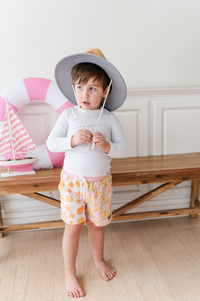 Boys Swim Trunks | Sunny Days Ahead
