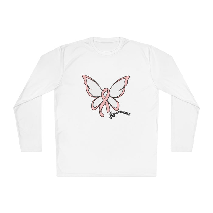 Breast Cancer Awareness Butterfly Long Sleeve Tee - 314 Originals