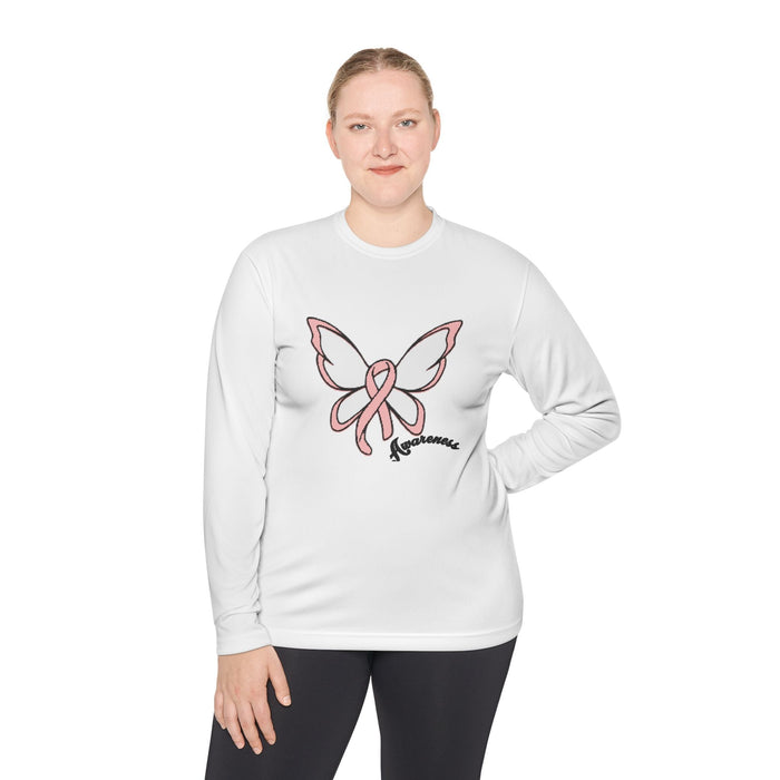 Breast Cancer Awareness Butterfly Long Sleeve Tee - 314 Originals