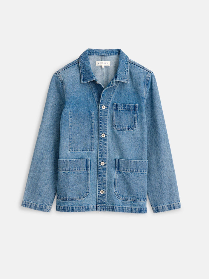 Britt Work Jacket In Denim