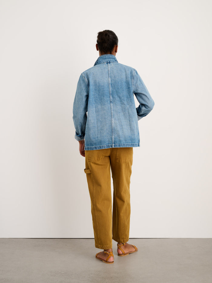 Britt Work Jacket In Denim
