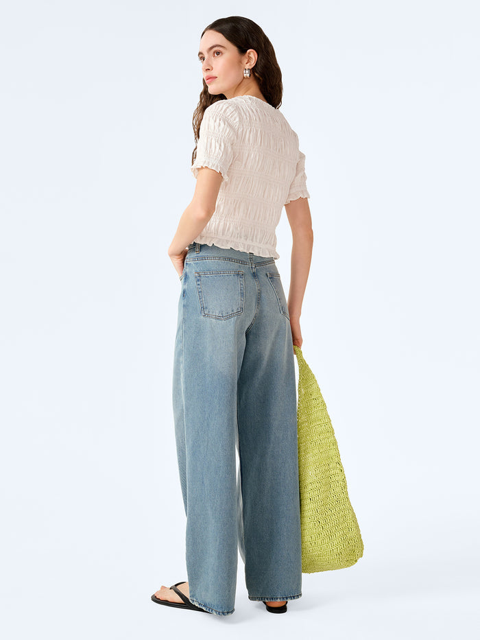 Burke Top in White