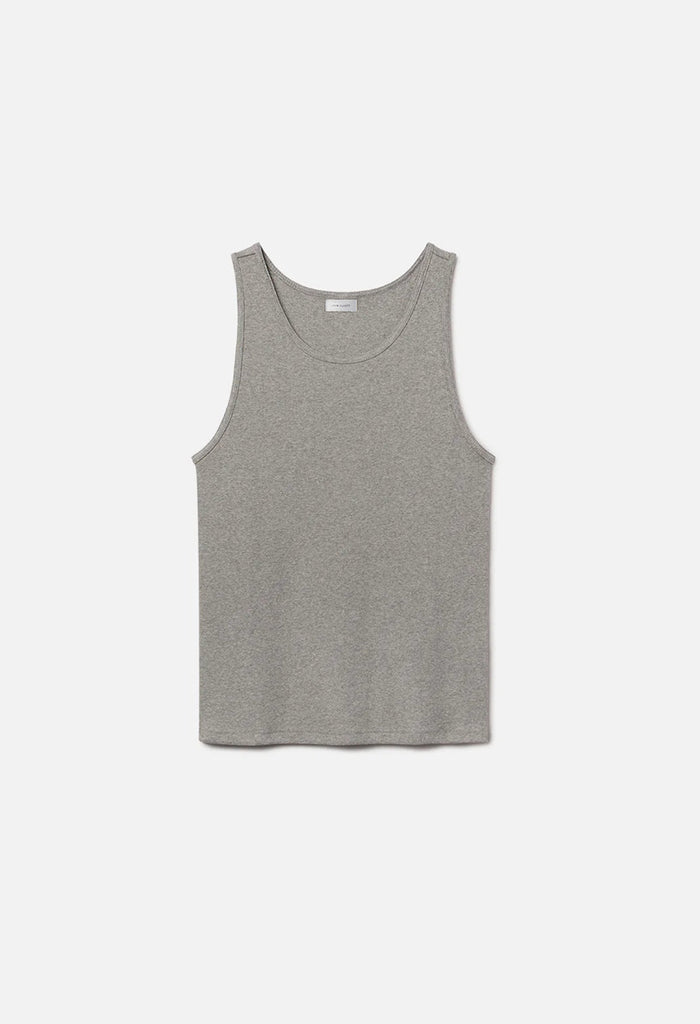 Campus Rib Tank / Heather Grey